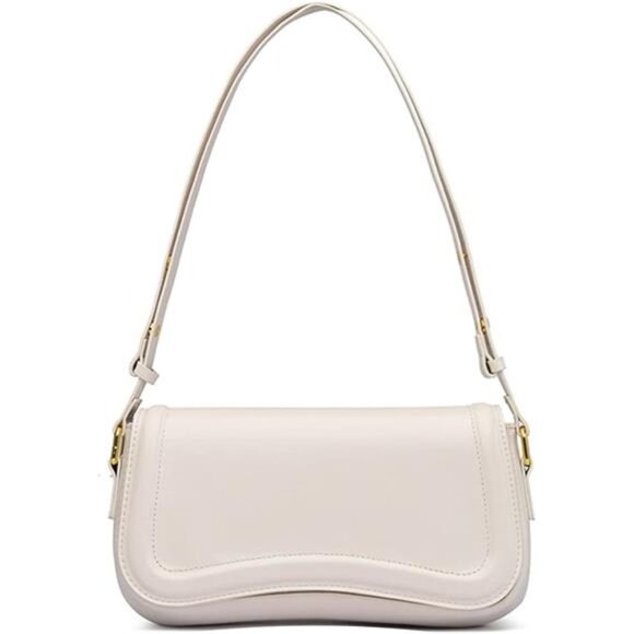 Retro Classic Shoulder Bag - Zipper Closure Clutch Tote Handbag for Women - Picture 1 of 8